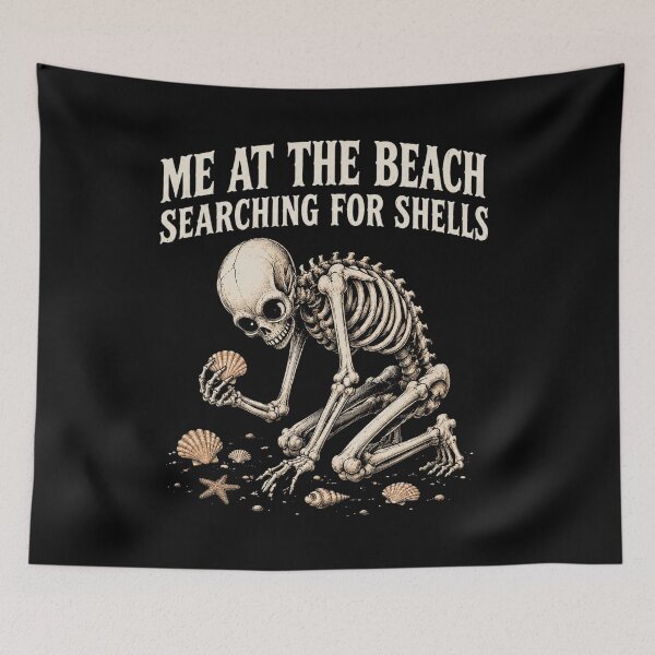 Item preview, Beach Shell Search Skeleton designed and sold by CheyanneBlake.