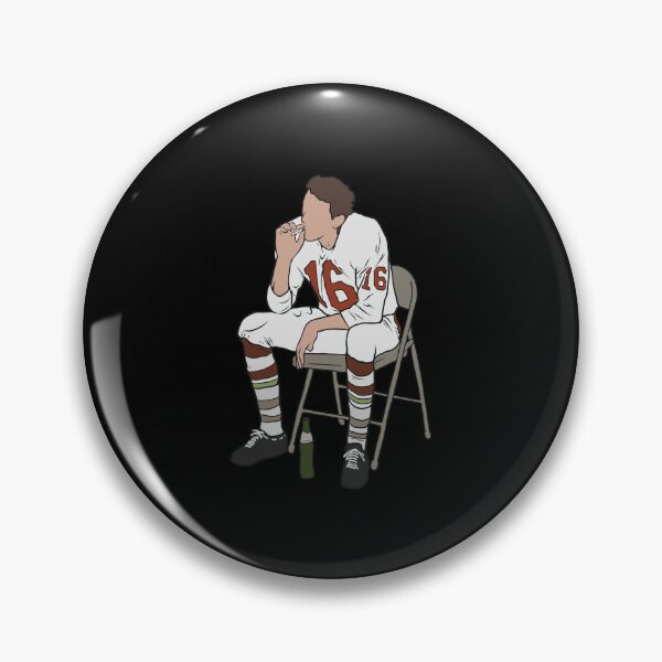 Item preview, Retro Quarterback Number 16 Smoking Break Art designed and sold by Jazmynengerd.