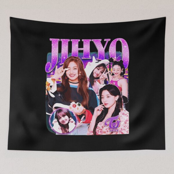 Item preview, JIHYO Retro Collage K-Pop TWICE  designed and sold by Crystal7369376.