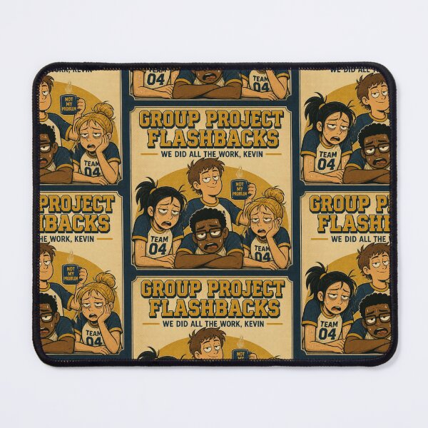 Item preview, Group Project Flashbacks We Did All The Work Kevin - Funny Shirt designed and sold by Geek Tracy Shop.