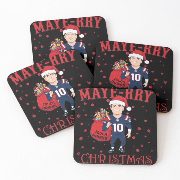 Item preview, Maye-rry Christmas Football Touchdowns Design designed and sold by Jazmynengerd.