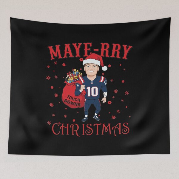 Item preview, Maye-rry Christmas Football Touchdowns Design designed and sold by Jazmynengerd.
