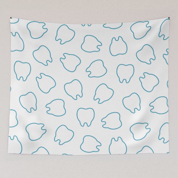 Item preview, Copy of Minimal Tooth Outline Dental Pattern designed and sold by OEKAKIYASAN.