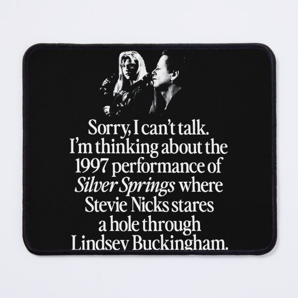 Item preview, Stevie Nicks 1997 Live Performance of Silver Springs M4467 designed and sold by celliohfounl.
