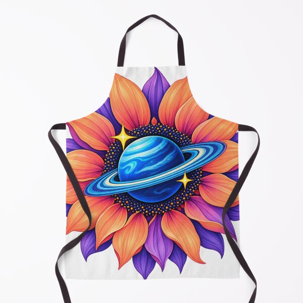 Item preview, Cosmic Sunflower With Planet Center designed and sold by S06PMarketing.