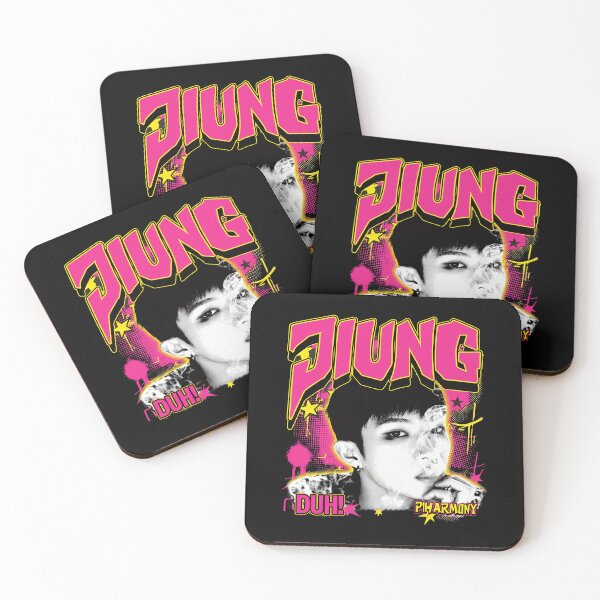 Item preview, JIUNG P1HARMONY Retro K-Pop Fan Tee designed and sold by Claudia5010088.