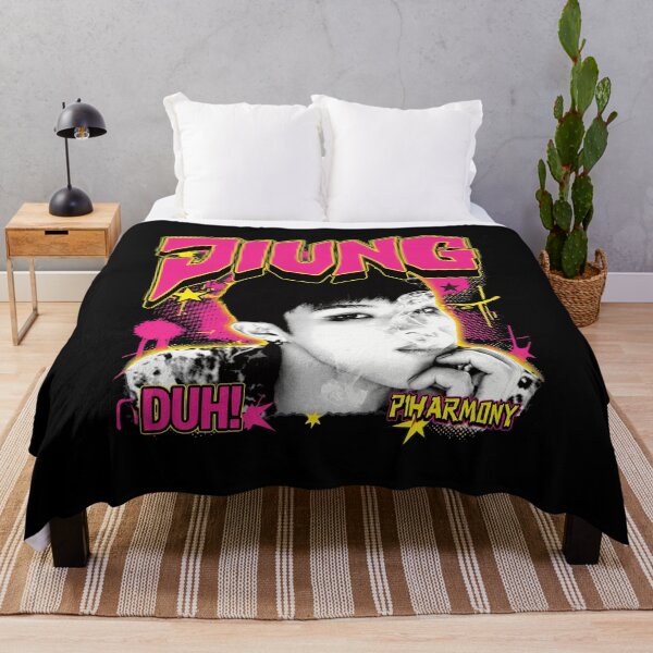Item preview, JIUNG P1HARMONY Retro K-Pop Fan Tee designed and sold by Claudia5010088.