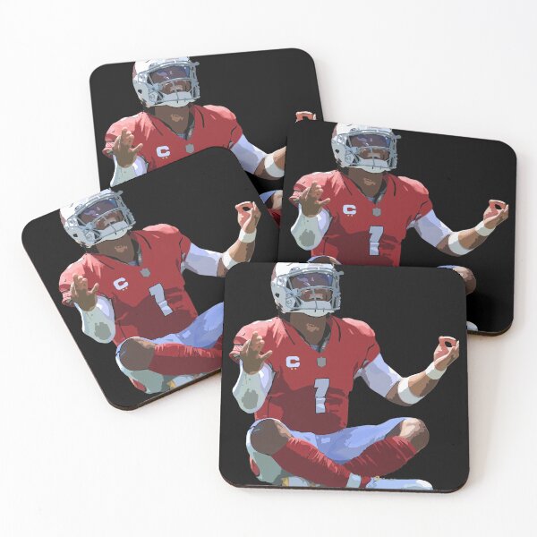 Item preview, Football Quarterback Meditation Pose Art designed and sold by Jazmynengerd.