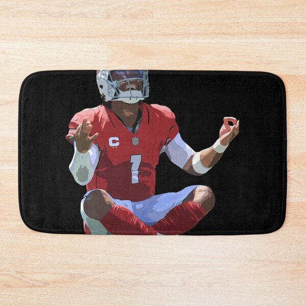 Item preview, Football Quarterback Meditation Pose Art designed and sold by Jazmynengerd.