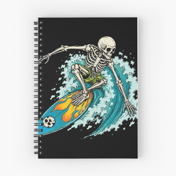 Item preview, Skeleton Surfer Retro designed and sold by CheyanneBlake.