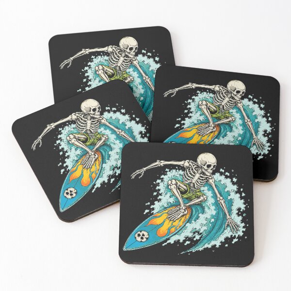 Item preview, Skeleton Surfer Retro designed and sold by CheyanneBlake.