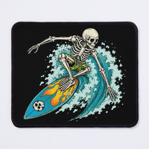 Item preview, Skeleton Surfer Retro designed and sold by CheyanneBlake.