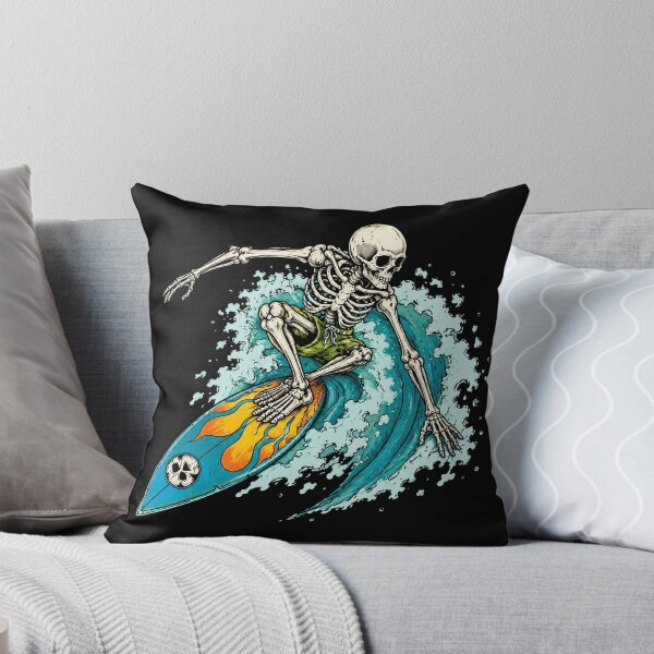 Item preview, Skeleton Surfer Retro designed and sold by CheyanneBlake.