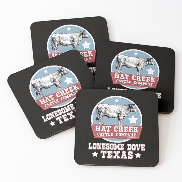 Item preview, Hat Creek Cattle Co Lonesome Dove Texas Retro Emblem designed and sold by CoconutBoys.