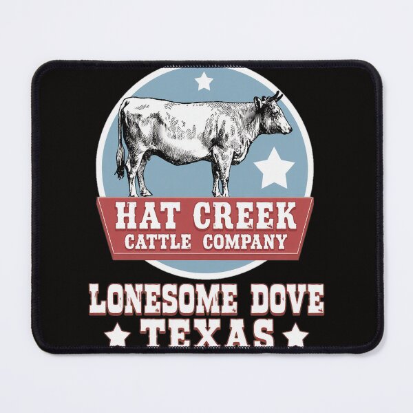 Item preview, Hat Creek Cattle Co Lonesome Dove Texas Retro Emblem designed and sold by CoconutBoys.