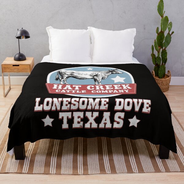 Item preview, Hat Creek Cattle Co Lonesome Dove Texas Retro Emblem designed and sold by CoconutBoys.