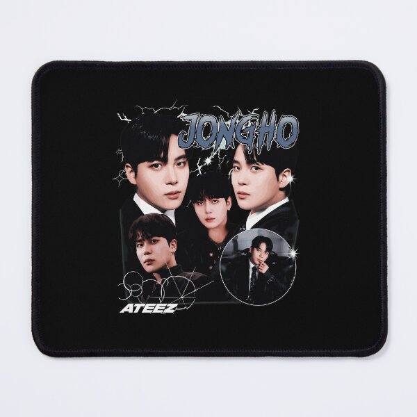 Item preview, JONGHO ATEEZ Vintage K-Pop Idol Retro designed and sold by RyanDod9786210.