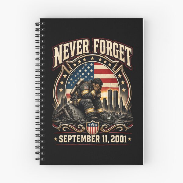 Item preview, Never Forget 9/11 Firefighter designed and sold by Christop-Arroyo.