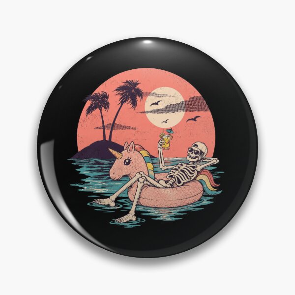 Item preview, Beach Skeleton Unicorn designed and sold by CheyanneBlake.