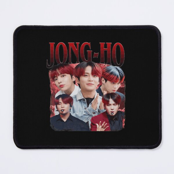 Item preview, Jongho K-Pop Vintage Retro Portrait designed and sold by BruceJo2744454.