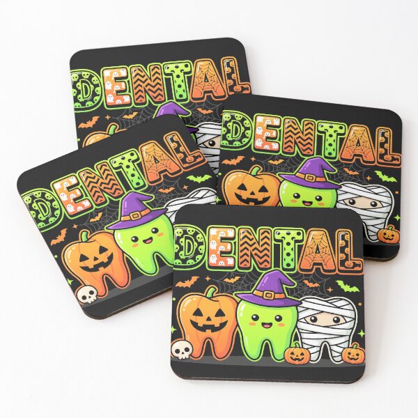 Item preview, Dental Spooky Season Cute Halloween Teeth designed and sold by MizoX7.
