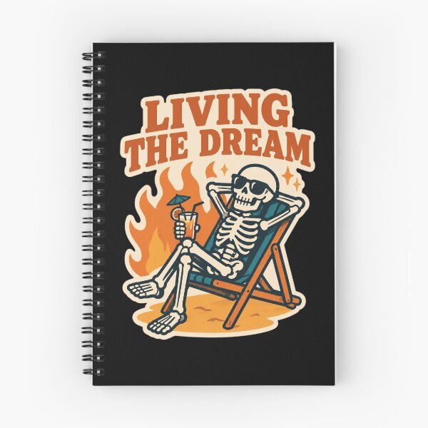 Item preview, Living the Dream Skeleton designed and sold by CheyanneBlake.