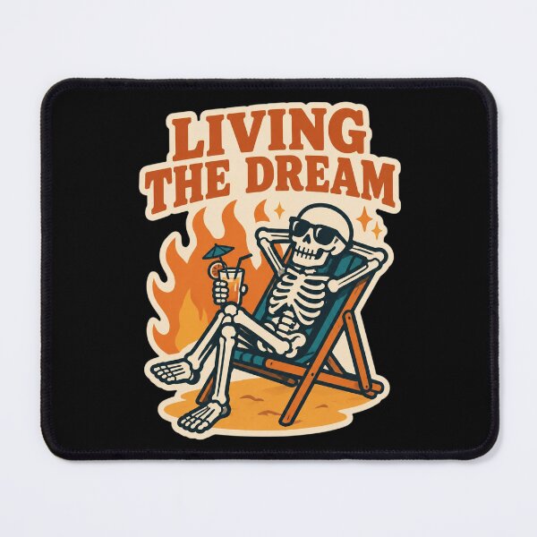 Item preview, Living the Dream Skeleton designed and sold by CheyanneBlake.