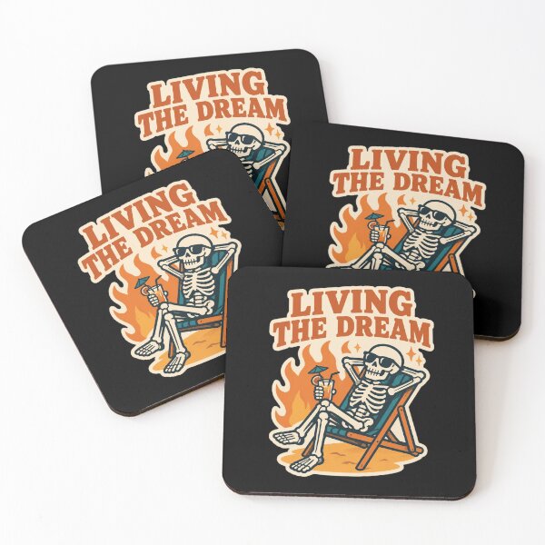 Item preview, Living the Dream Skeleton designed and sold by CheyanneBlake.