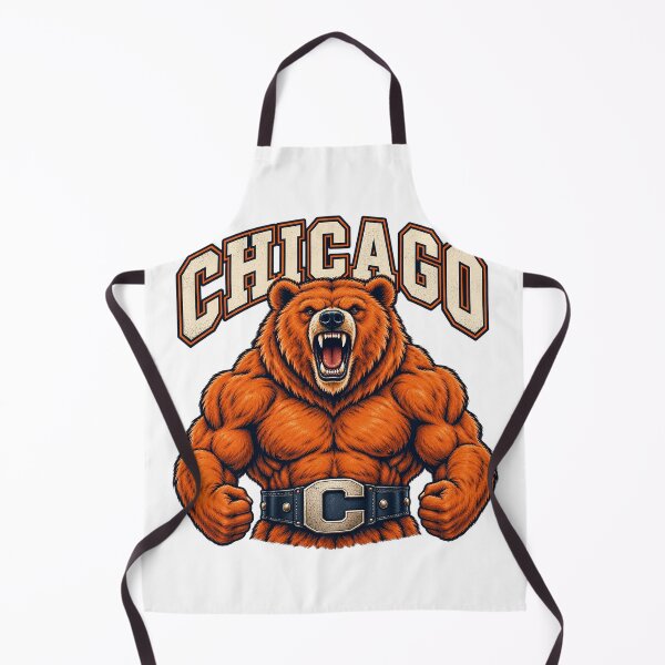 Item preview, Chicago Muscular Bear Roaring Monster Of The Midway Graphic designed and sold by YAWO-PAE.