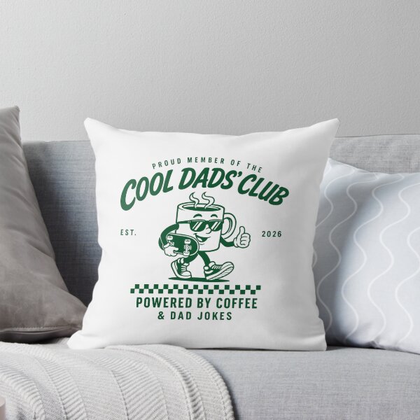 Item preview, Proud Member Of The Cool Dad's Club Powered By Coffee And Dad Jokes designed and sold by kar buncles.