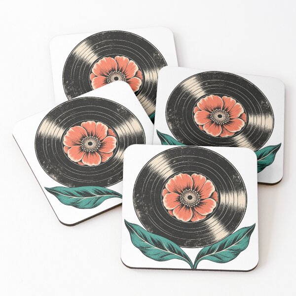 Item preview, Vintage Vinyl Record Bloom Graphic designed and sold by S06PMarketing.