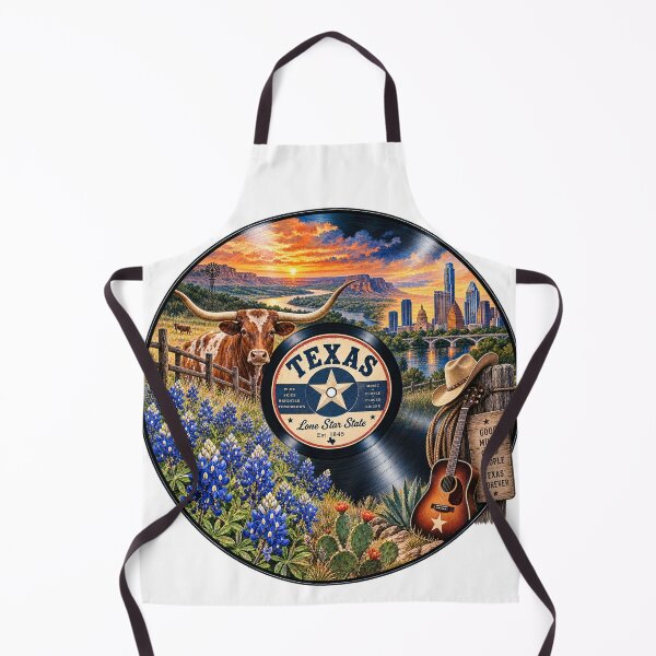 Item preview, Texas Vinyl Record designed and sold by Whimspired By Paxx.