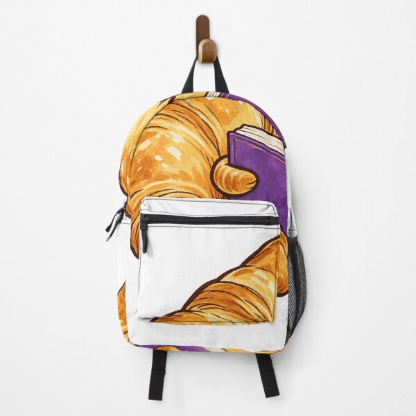 Item preview, Hand Drawn Croissant With A Book designed and sold by S06PMarketing.