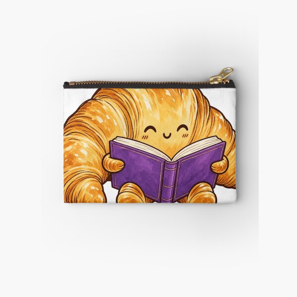 Item preview,  Hand Drawn Croissant With A Book designed and sold by S06PMarketing.