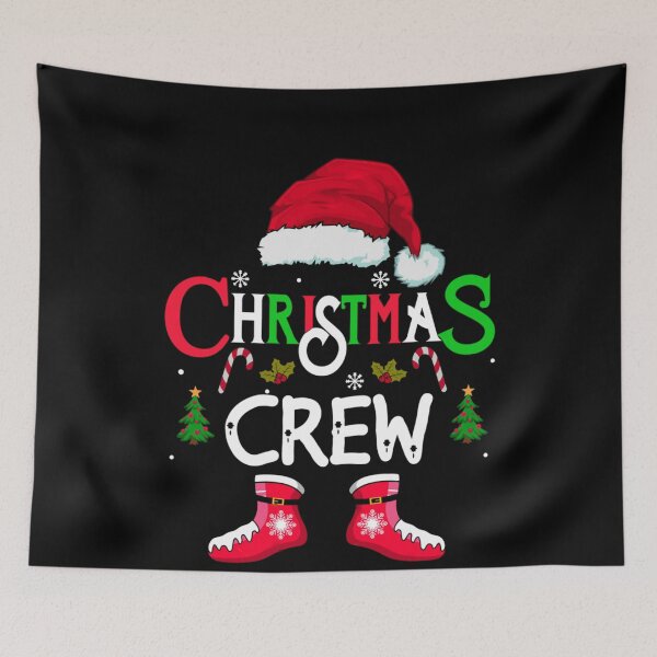 Item preview, christmas crew family Fun santa , fanny christmas squad matching xmas Men Women designed and sold by AmandaNeeco.