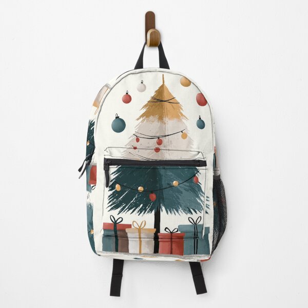 Item preview, Cozy Rustic Christmas Tree and Presents Illustration designed and sold by colorful-white.