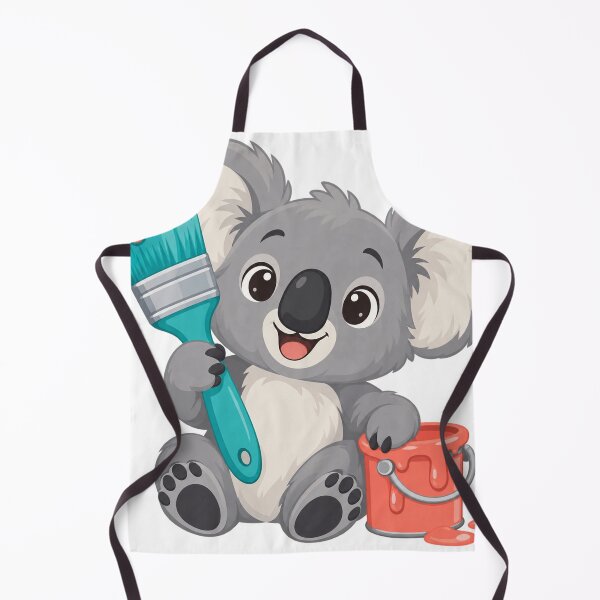 Item preview, Cute Koala Holding A Paintbrush designed and sold by S06PMarketing.