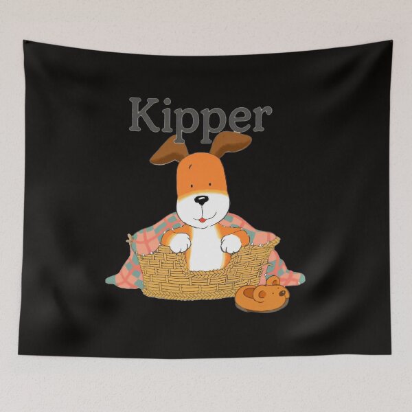 Item preview, Kipper Dog in Basket with Mouse Friend designed and sold by CoconutBoys.