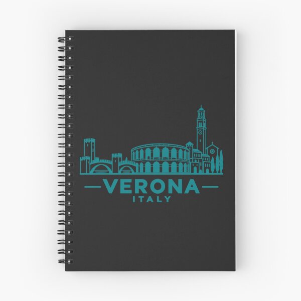 Item preview, Verona Italy Line Art Skyline Poster designed and sold by CMYKStudio.