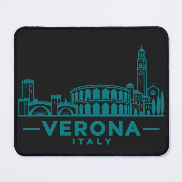 Item preview, Verona Italy Line Art Skyline Poster designed and sold by CMYKStudio.