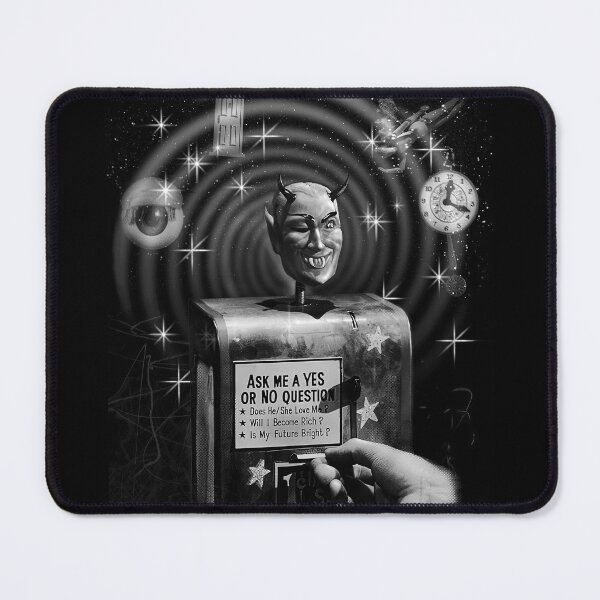 Item preview, Vintage Sci-Fi Devil Fortune Machine retro television designed and sold by monstermangraphic.