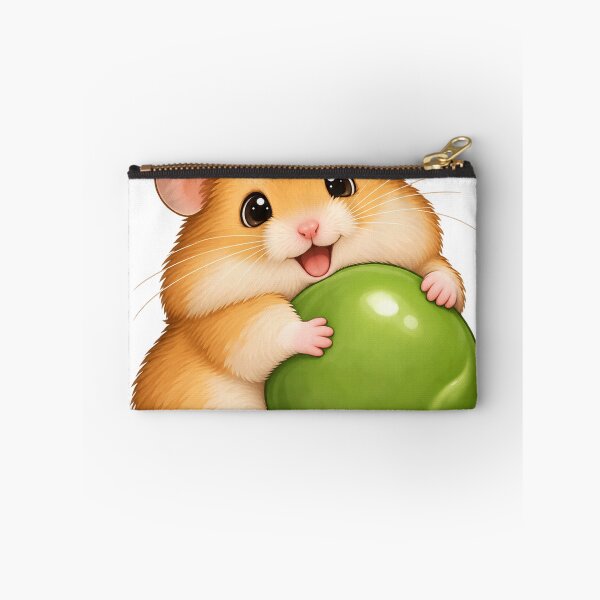 Item preview, Cute Hamster Carrying A Giant Pea designed and sold by S06PMarketing.