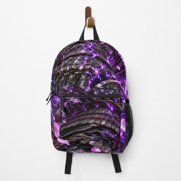 Item preview, Purple Lightning Samurai with Cherry Blossoms designed and sold by MouradStudio.