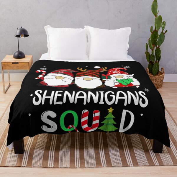 Item preview, Shenanigans Squad gnomes Christmas Pajama xmas Men Women designed and sold by AmandaNeeco.
