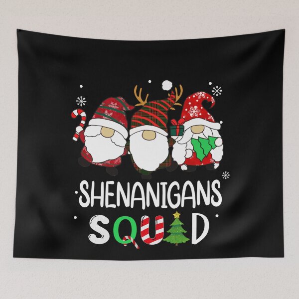 Item preview, Shenanigans Squad gnomes Christmas Pajama xmas Men Women designed and sold by AmandaNeeco.