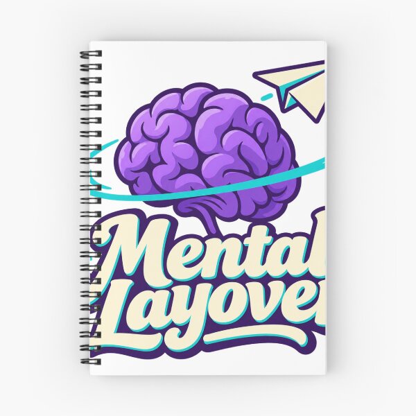 Artikelvorschau,  Brain On Layover Funny Paper Plane entworfen und verkauft von S06PMarketing.