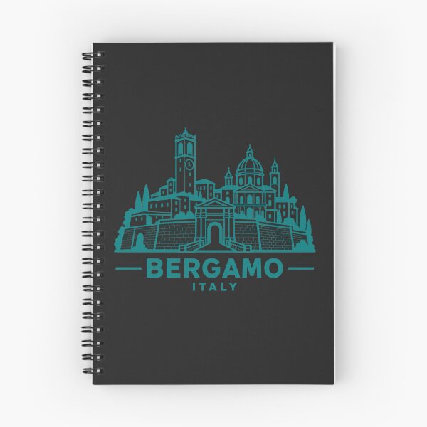 Item preview, Bergamo Italy Line Art Skyline Poster designed and sold by CMYKStudio.
