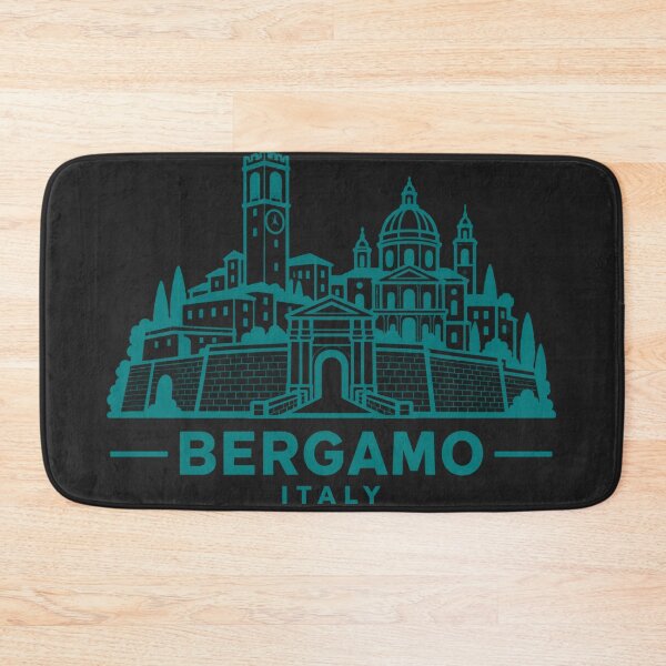 Item preview, Bergamo Italy Line Art Skyline Poster designed and sold by CMYKStudio.