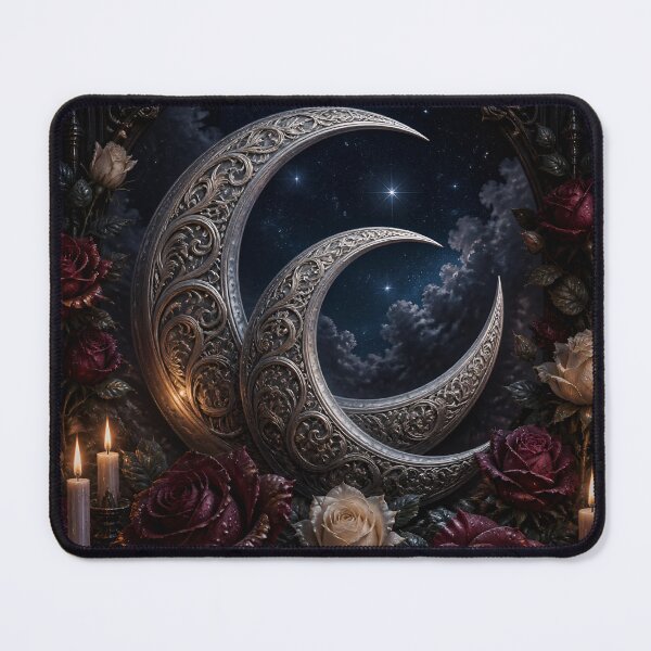 Item preview, Gothic Crescent Moon Shrine designed and sold by Bluejai Shop.