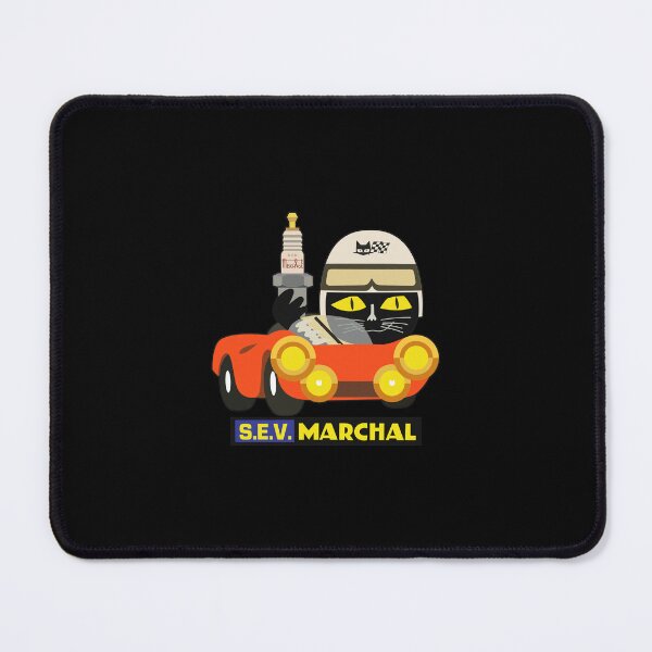Item preview, Retro Cat Racer S.E.V. MARGHAL Spark Plug Icon designed and sold by Trinitylandaffg.